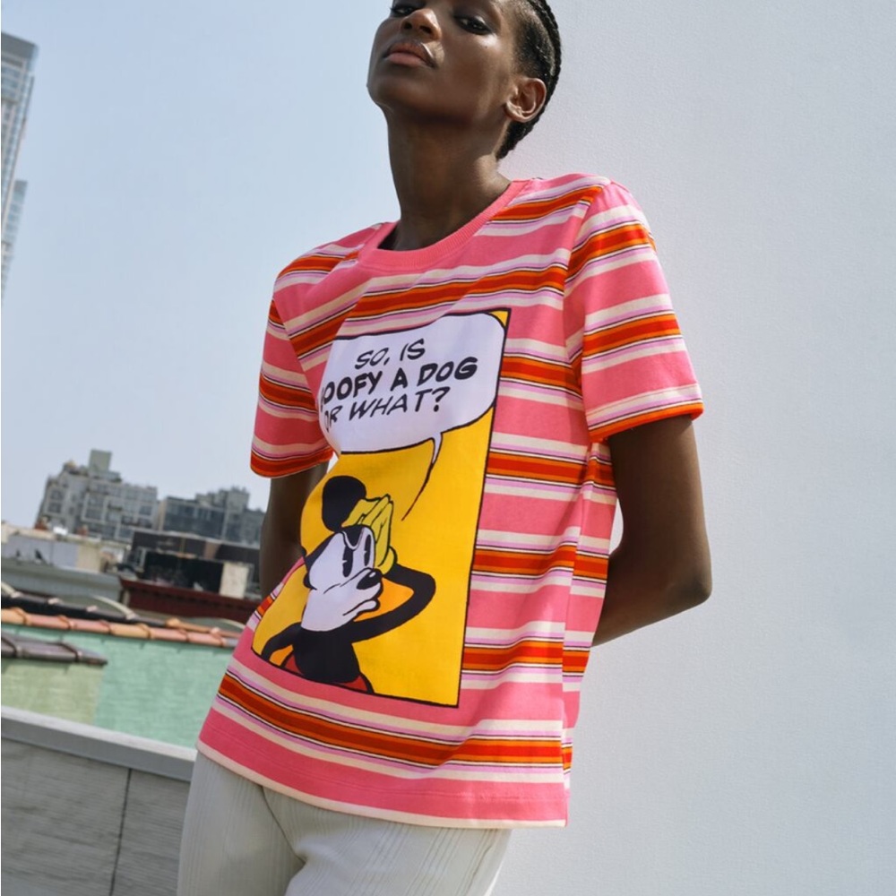 Zara mickey mouse tshirt